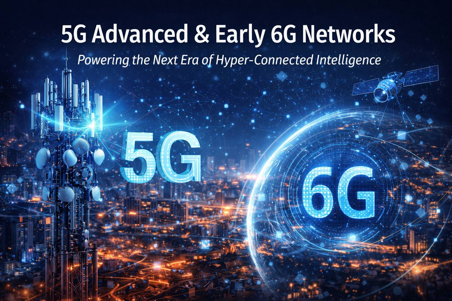 5G Advanced & Early 6G Networks: Powering the Next Era of Hyper-Connected Intelligence